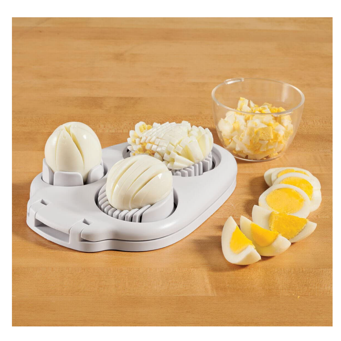 OROMYO Egg Slicer Multipurpose Heavy Duty Egg Slicer Mini Manual