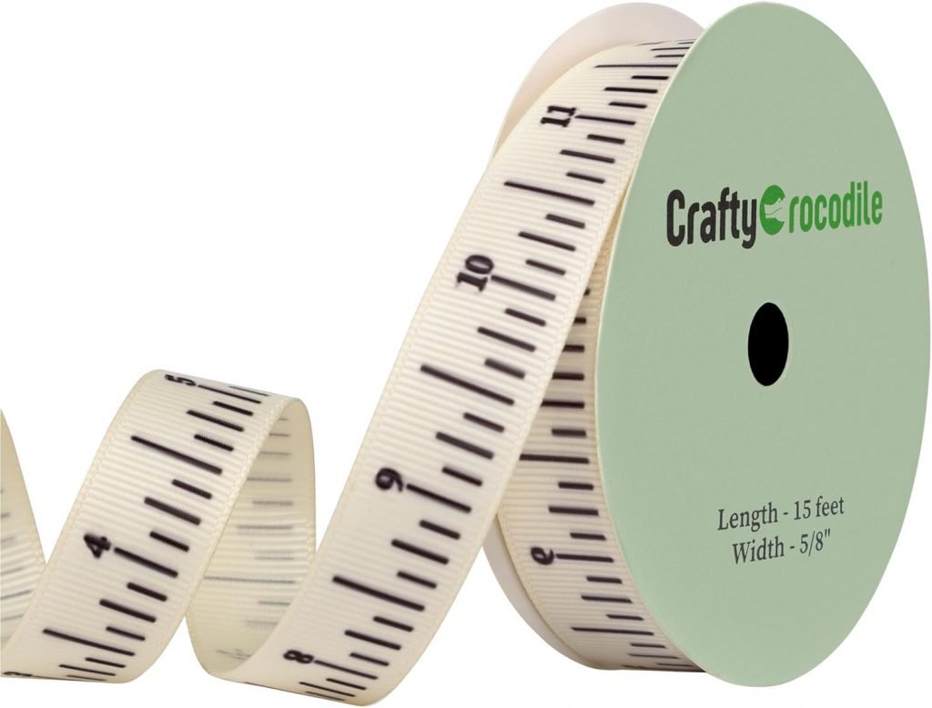 Teacher Crafting Ribbon - Measuring Ribbon for Crafts and Gifts ...